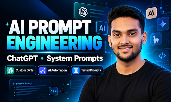 do ai prompt engineering, chatgpt prompt writing and system prompt design