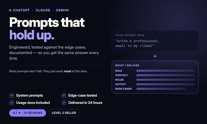do ai prompt engineering, chatgpt prompt writing and system prompt design