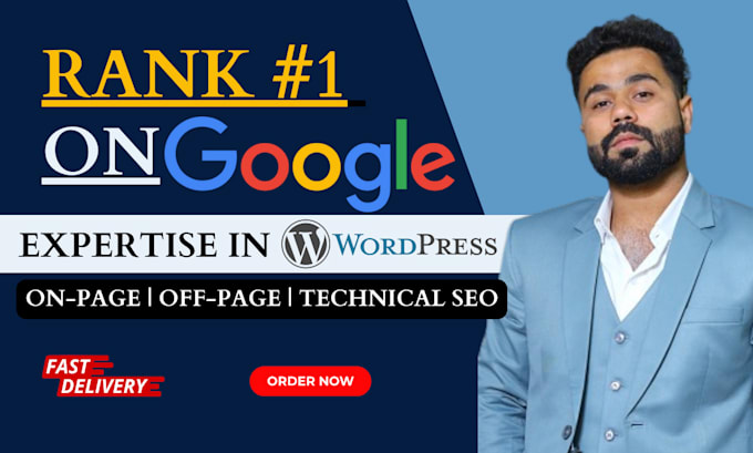 do full wordpress on page SEO for business website google ranking