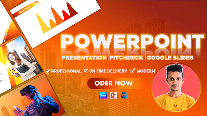 design a superior professional powerpoint presentation or pitch deck