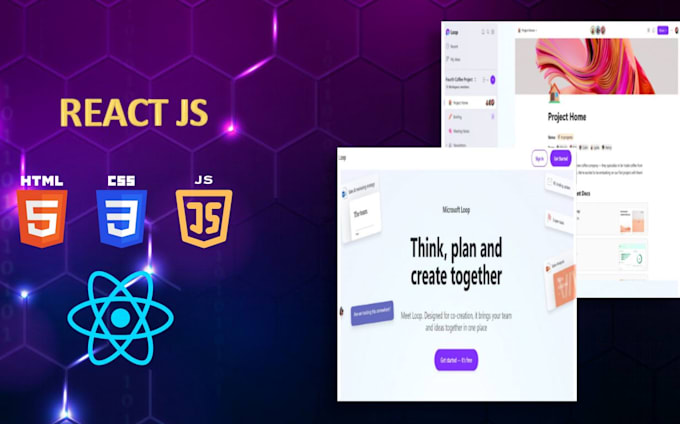 Be your reactjs html css front end web developer by Maryam_mm | Fiverr
