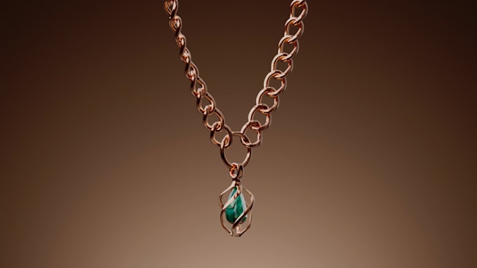 luxury 3d jewelry animation and photorealistic jewel