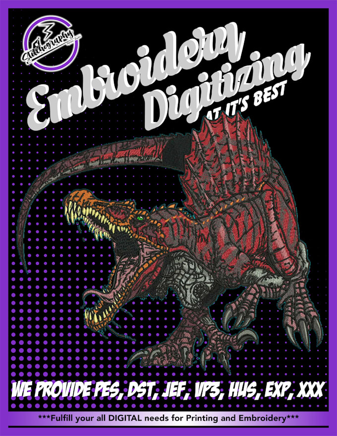 do flawless embroidery digitizing for perfect stitch out
