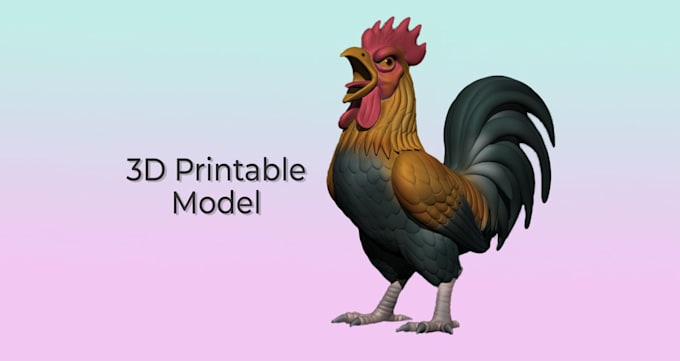 create custom 3d printable stl animal models