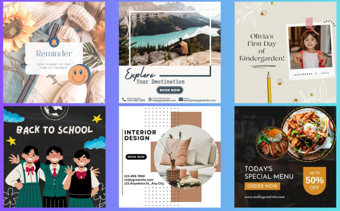 Create canva template for your business by Amitdash08 Fiverr