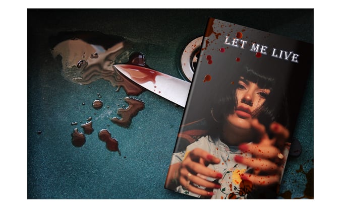 do creative custom photographic book cover design