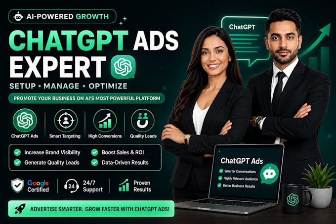 create and optimize chatgpt ads campaigns to generate leads and sales
