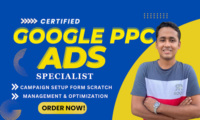 setup and manage google PPC ads adwords campaigns from scratch