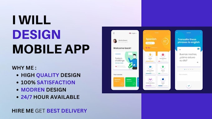 Awesome design your mobile app ui and ux by Dixit_dhameliya | Fiverr