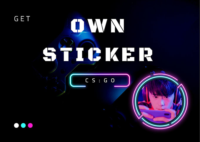 Draw a sticker for cs go by Wolfgangmoethra | Fiverr