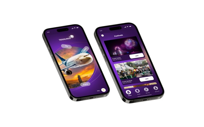 Design interactive mobile app ui using figma and ai by Shahisayad | Fiverr