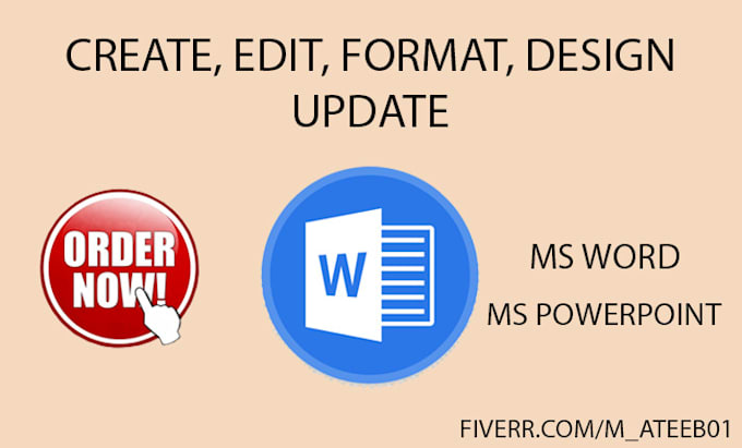 make professional word document editing, formatting impressive ppts