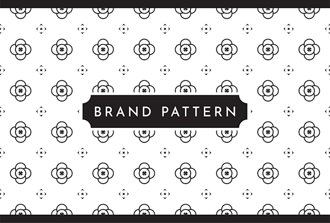 create brand style pattern design for your business