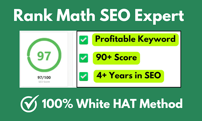 set up rank math SEO with 95 plus score in wordpress