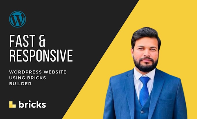 Create a fast and responsive wordpress website using bricks builder by ...