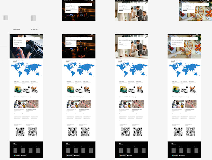Do ui ux design website and mobile app ui ux design by Preetapon | Fiverr