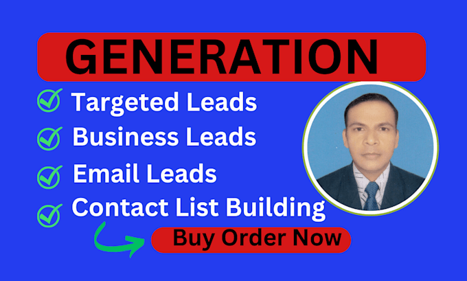 do provide lead generation specialist expert pro b2b leads email list building