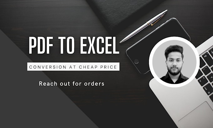 Convert pdf to excel by Amanjaiswal01 | Fiverr