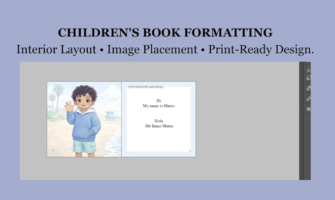 format your childrens book