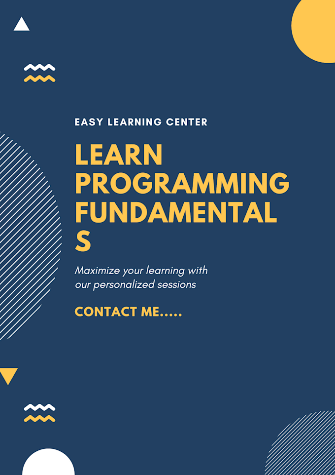 teach you programming fundamentals