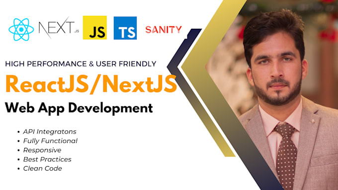 design website ,sanity cms integration with react, next js