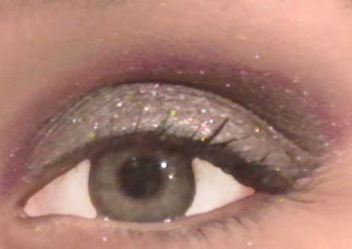 create a sparkly high end makeup tutorial