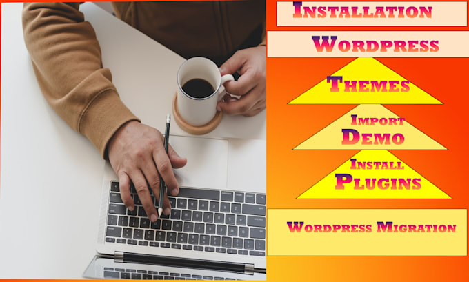 install wordpress, themes, plugins and import demo