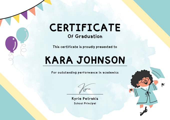 create custom certificate designs for every occasion