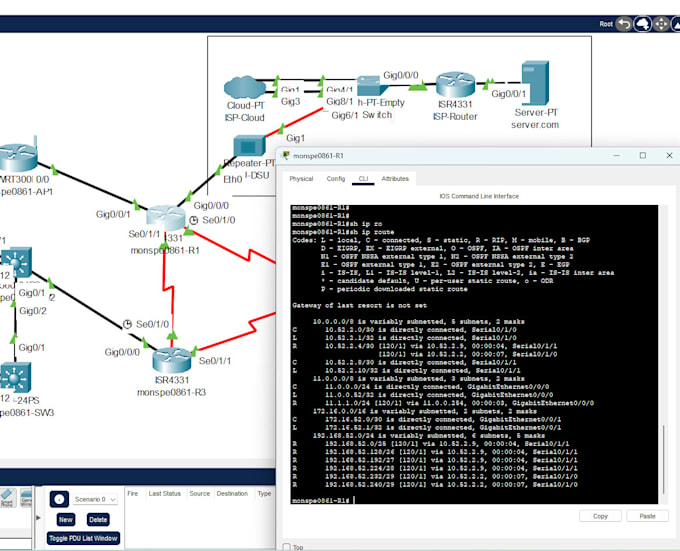 do networking tasks with cisco packet tracer, gns3 and eveng