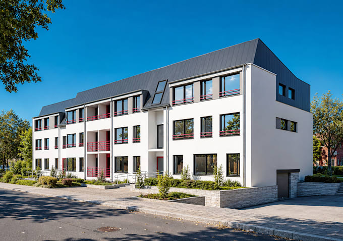 provide exterior rendering for your real estate project