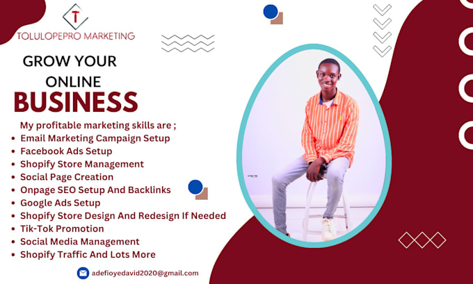 shopify virtual manager, store mentor, and sales marketer