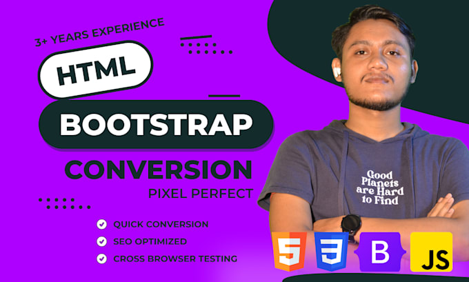 convert psd to html figma to html xd to html css responsive bootstrap 5 website