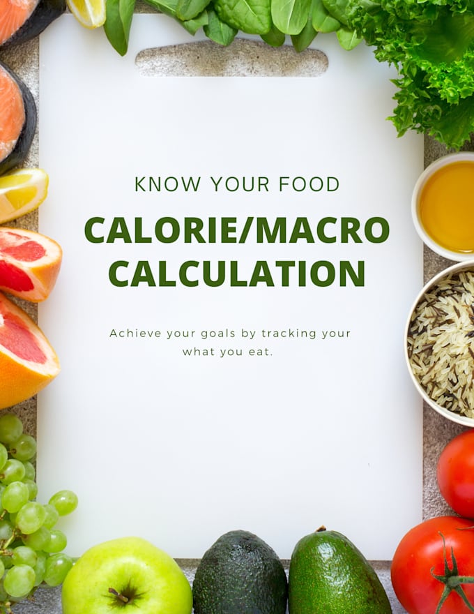 Calculate your calories and macros by Austinbrownies Fiverr