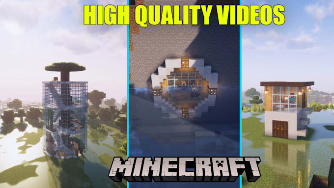 make minecraft creative shorts videos for your youtube