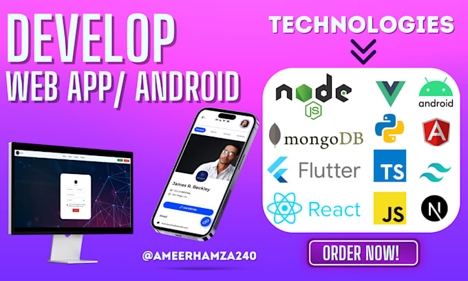be your full stack web developer and programmer on different technologies