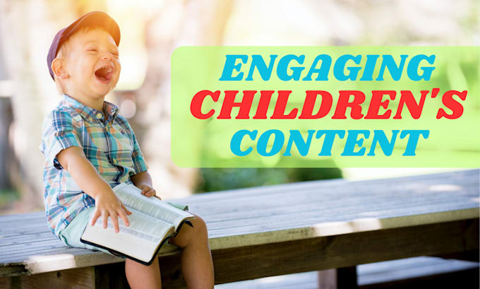 write fun, professional kids content