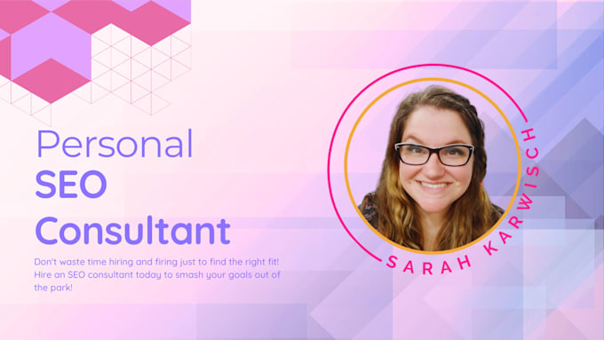 be your personal SEO consultant