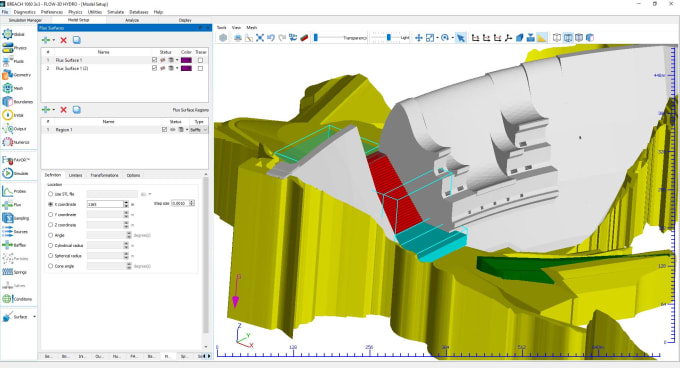 perform hydraulic cfd modeling in flow 3d software