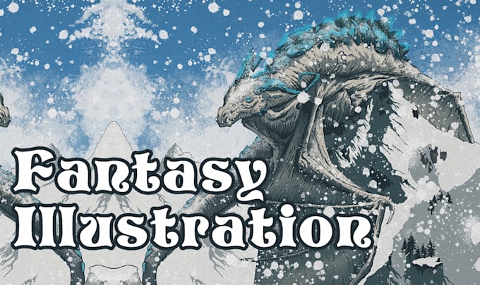 draw a fantasy illustration