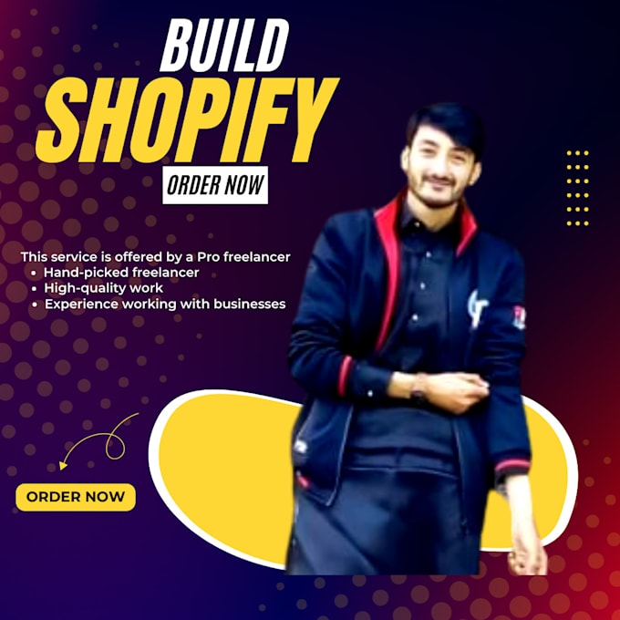build a shopify dropshipping store or shopify website