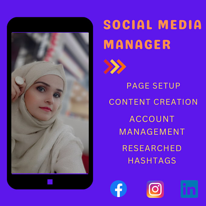 Be your social media manager and content creator by Ayesha_zaheer02
