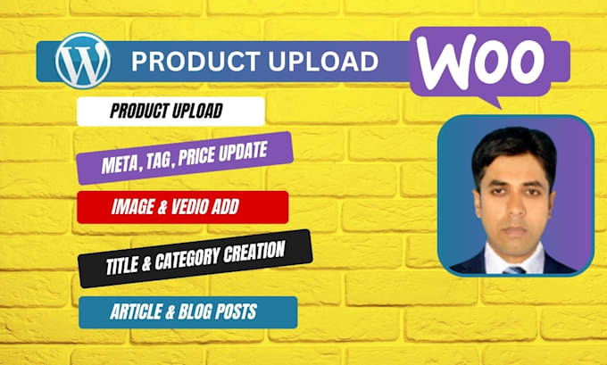 do wocommerce product upload of any ecommerce store