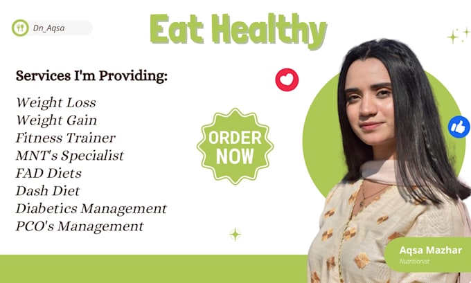 Customize a meal plan and fitness training workout program for you by ...