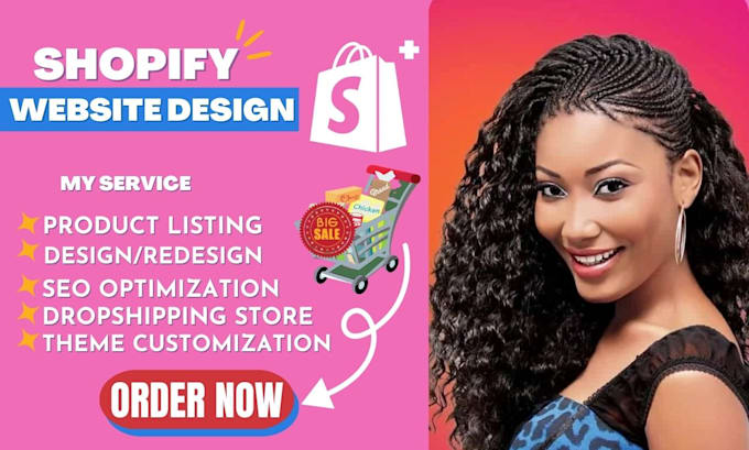 Create a professional shopify store design for a unique online presence by Oluseyiwealth  Fiverr