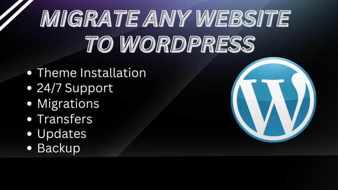 migrate any cms website to wordpress