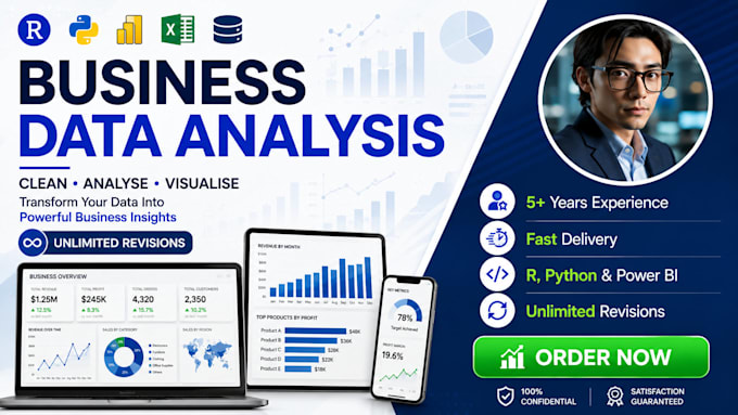 do business data analysis in r