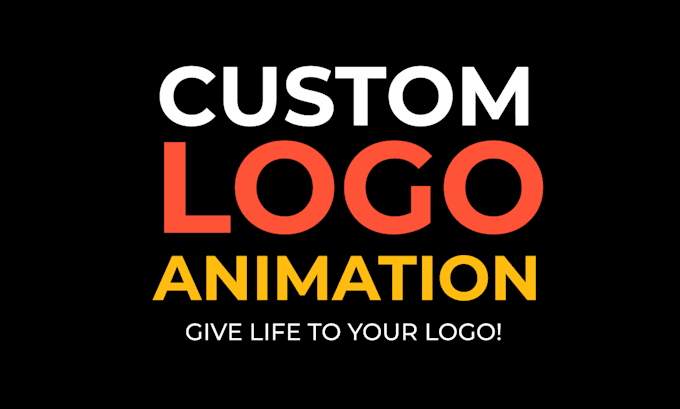 craft a custom logo animation