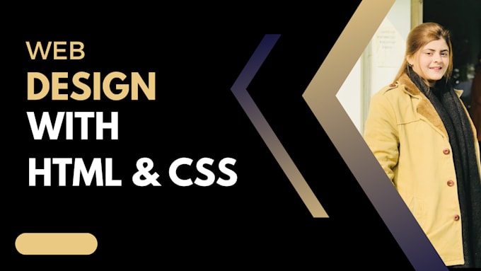 Do front end web design using html and css by Shamrozamalik | Fiverr