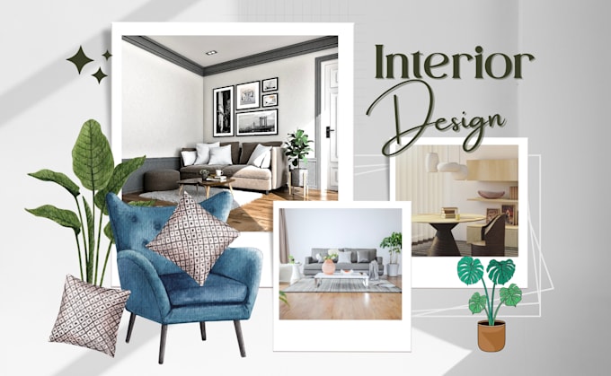 Create an interior design vision board for any space by N3rd_grl_32 ...