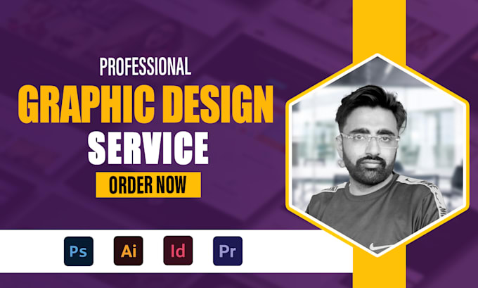 be your graphic designer for unlimited graphics work